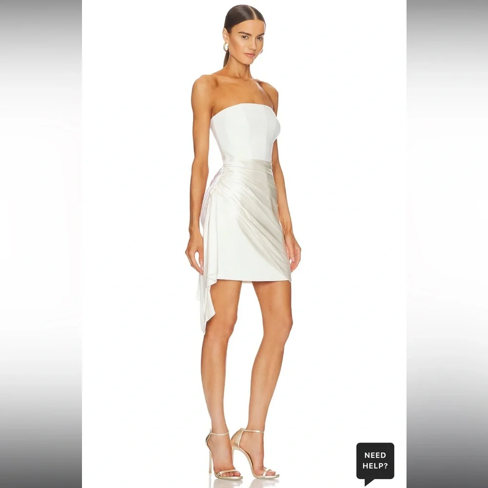 Cinq a Sept Kennith Dress in Ivory - Picture 6 of 16